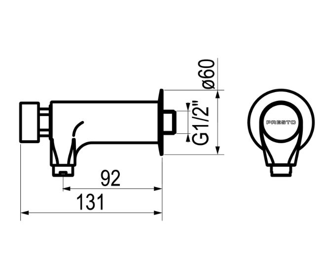 TEMPORIZADOR LAVABO PRESTO XT-P 26000