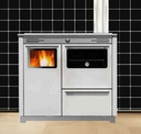 COCINA LEÑA HIDROCALEFACTORA TROPICAL AC BLANCO 11,8kw 884x935x730 METLOR 