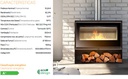 ESTUFA LEÑA CON VENTILADORES BELL 11 PLUS BRONCE 7,8kW METLOR (copia)
