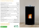 HIDROESTUFA DE PELLETS 24,3kW CRISTAL 24 BLANCA METLOR
