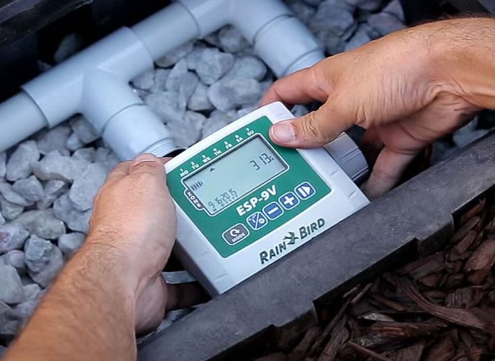 PROGRAMADOR A PILAS 1 ESTACIÓN ESP-9V - RAIN BIRD