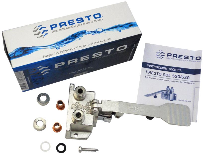 PEDAL UN AGUA PRESTO 520 CONTENIDO CAJA