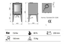 Ficha técnica NOA 101 7,6kW