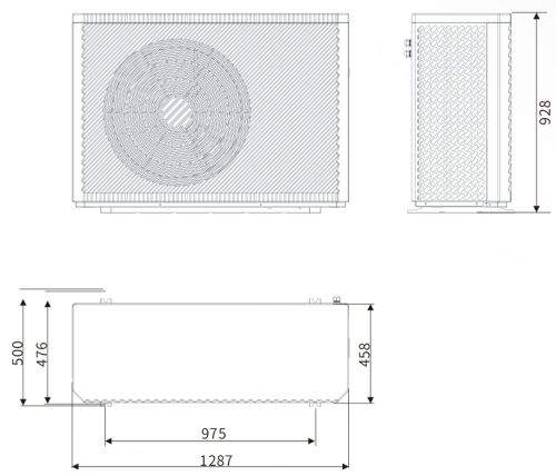  AEROTERMIA ACF15-D AERO GREEN HT ALTA TEMPERATURA MONOBLOCK 15kW ACF-FIX