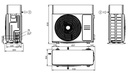 AEROTERMIA SHIMANTO MONOBLOCK 6kW CON KIT ANTI-HIELO Y ANTI-VIBRACIONES RINNAI