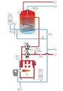 CALDERA GASOIL EUROFELL BLUE 30TI-A ESQUEMA HIDRÁULICO