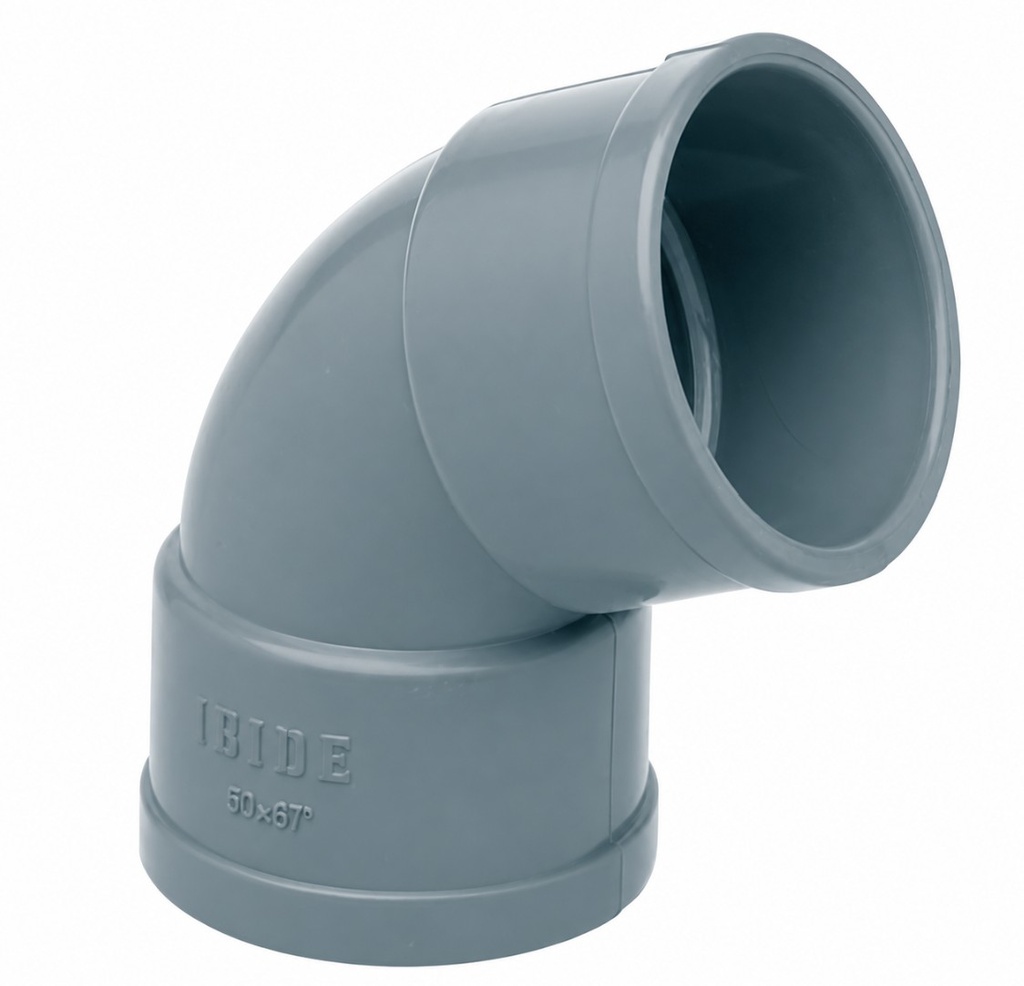 CODO PVC SANITARIO H-H 40x67º