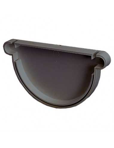 TAPA CANALÓN GRIS 25