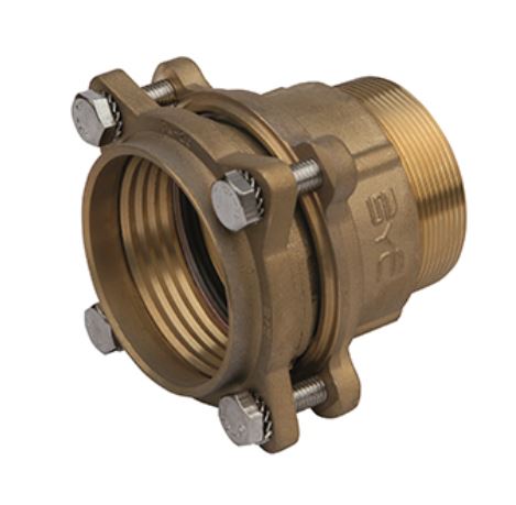 ENLACE MACHO SYC 110x4" LATÓN PARA PE