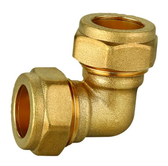 CODO HERMETO 22 COMPRESION COBRE