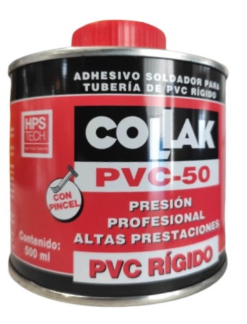 BOTE COLA PVC 1/2L COLLAK ROJA