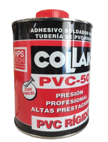 BOTE COLA PVC 1L COLLAK ROJA