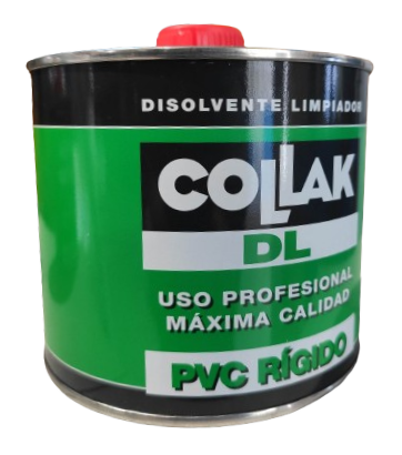 BOTE DISOLVENTE LIMPIADOR PVC COLLAK 500ml