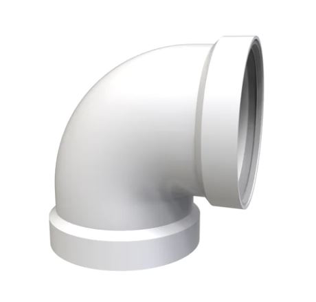 CODO 90º ALUMINIO LACADO 125 CONVESA ALCN12