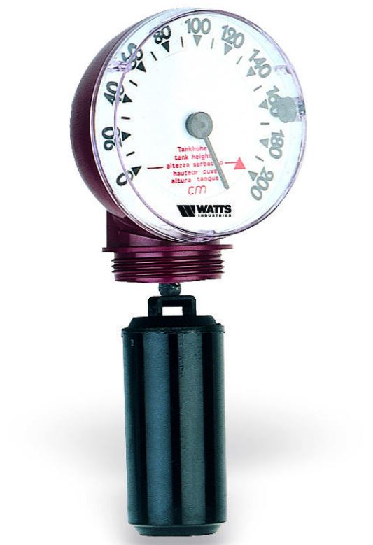 MEDIDOR INDICADOR NIVEL GASOIL C/BOYA VERTICAL 1,1/2&quot;