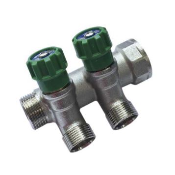 COLECTOR M24 C/LLAVE 3 SALIDAS STH