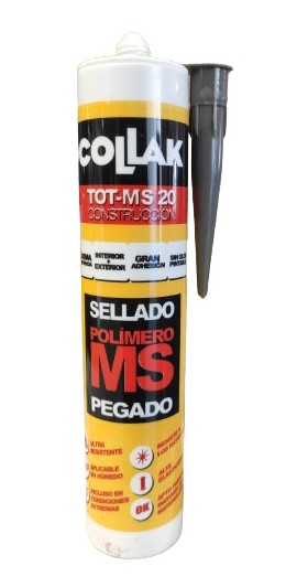 TUBO SELLADOR TOT MS 280 mL GRIS