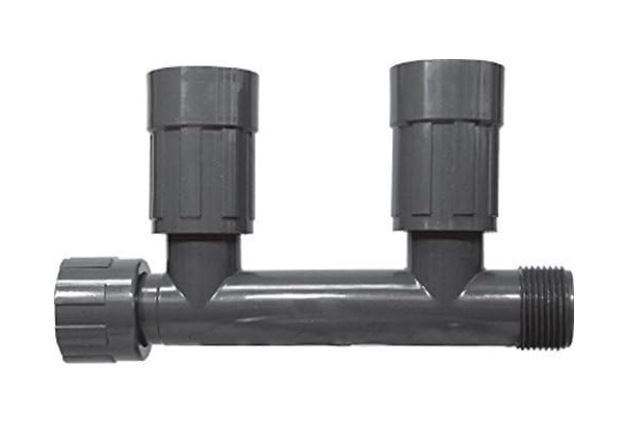 COLECTOR 2 SALIDAS 1” H X 1” M. 2 SALIDAS: 1” H - RAIN BIRD RB1201210