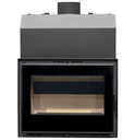 HIDROCHIMENEA LEÑA LLAR XL VITRUS PLUS 25,06kW METLOR