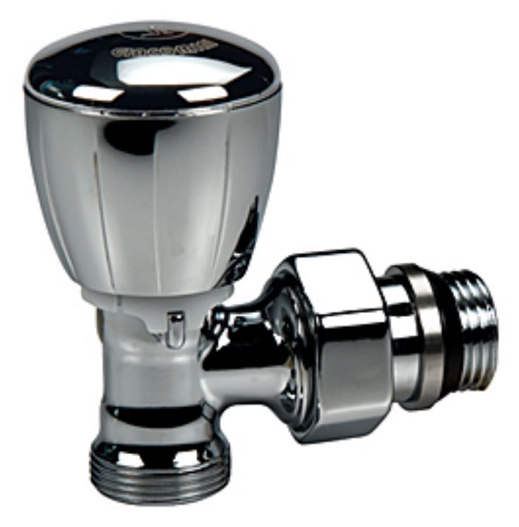 LLAVE RADIADOR TERMOSTATIZABLE CROMADA PULIDA METRICA 1/2"x16 GIACOMINI  T431C