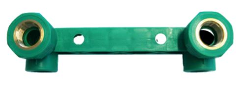 PLACA COLECTOR BAÑERA FIJA 20x1/2&quot; PPR PN25 TORO 25