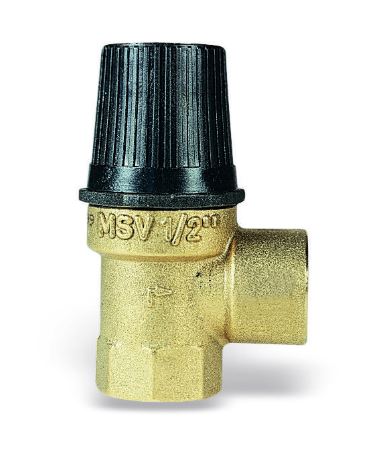 VALVULA SEGURIDAD 1/2” H-H 3,5bar MSV WATTS