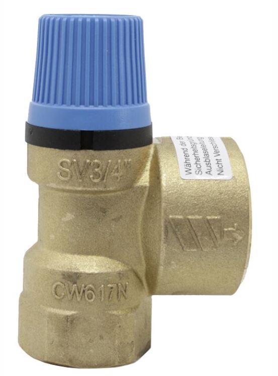 VALVULA SEGURIDAD 3/4"x1" H-H 7bar SV WATTS