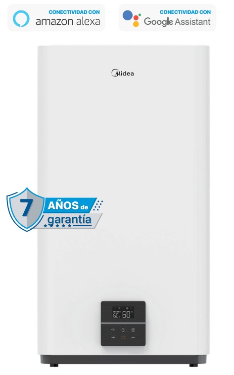 TERMO ELECTRICO SALUTE DUAL FLEX 80L WIFI MIDEA