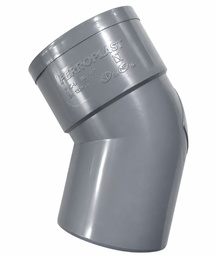 [011101100] CODO PVC SANITARIO M-H 110x45º