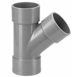 [011110500] DERIVACIÓN SIMPLE PVC SANITARIO 50x45º