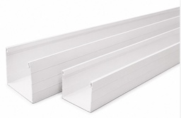 [021202600] TIRA CANALON PVC 26 RECTANGULAR BLANCO 3m