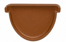 [021402550] TAPA CANALÓN PVC COLOR COBRE 25