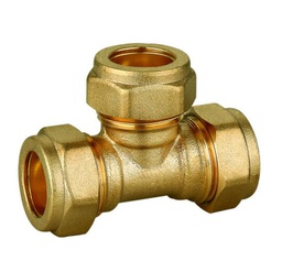 [158130140] TE HERMETO 14 COMPRESION COBRE
