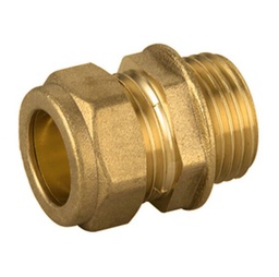 [158172830] RACOR HERMETO MACHO 28x1&quot; COMPRESION COBRE