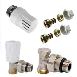 [283803350] KIT TERMOSTATICO MULTICAPA 16-1/2&quot; STH (cabezal+llave+deten+2conectores)