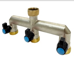 [263608193] DERIVACION CON LLAVE 3 SALIDAS 3/4&quot; MT RIEGO