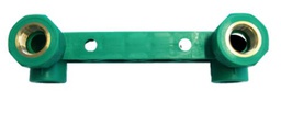 [481127020] PLACA COLECTOR BAÑERA PPR 20x1/2" PN25 TORO 25