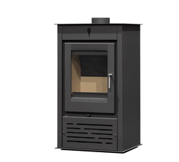 [28381007C] ESTUFA LEÑA CON VENTILADORES SR895 5,5kW METLOR