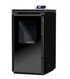 [28381201V] ESTUFA DE PELLETS CON VENTILADORES 8,2kW ADRIANA 8 CRISTAL NEGRA METLOR