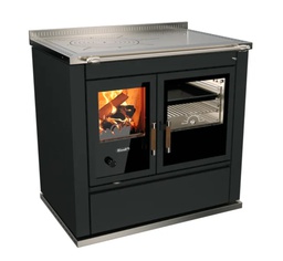[28380S905] TERMOCOCINA DE LEÑA ST90 NEGRA RIZZOLI
